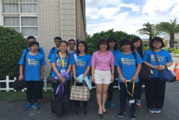 105年揚子高中澳洲遊學團出發合照