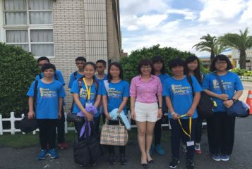 105年揚子高中澳洲遊學團出發合照